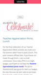 Mobile Screenshot of eventstocelebrate.net